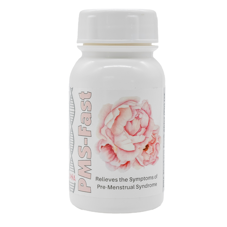 PMS-Fast Herbal Supplement - Natural relief from premenstrual syndrome symptoms.