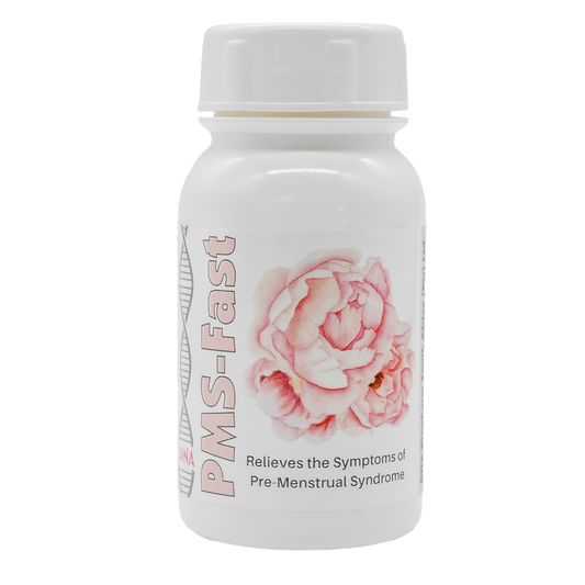 PMS-Fast Herbal Supplement - Natural relief from premenstrual syndrome symptoms.