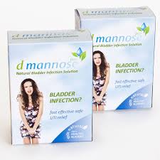 D-Mannose supplement bottle for urinary tract health.