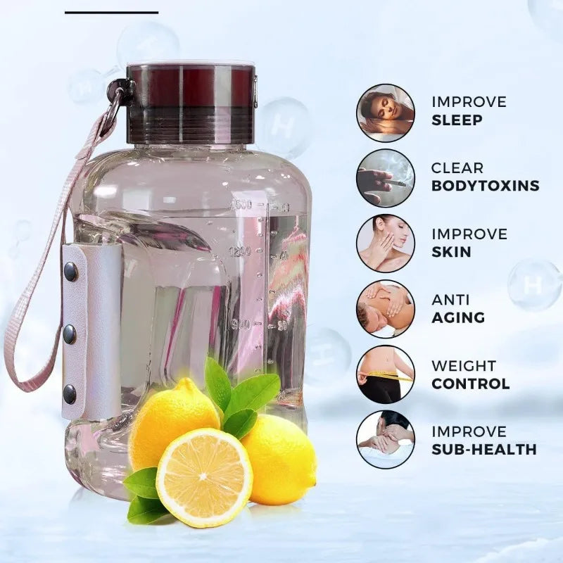 Hydrogen Water Bottle 1.5L Beige