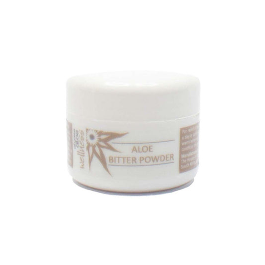 Aloe Bitter Powder - Natural laxative from Aloe ferox sap. Purifies body, relieves hay fever & sinusitis symptoms.
