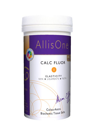 Calc Fluor #1 - Elasticity enhancer for skin, ligaments, and teeth. Ideal for stretch marks and weak enamel.