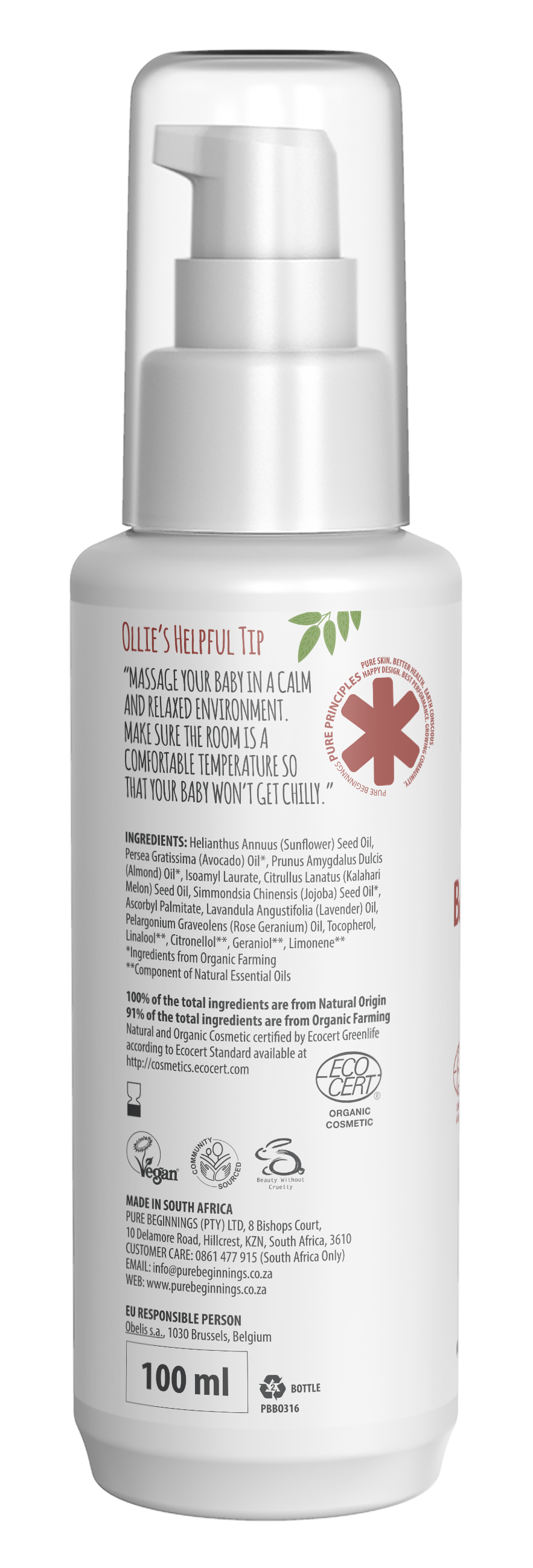 Baby Massage & Bath Oil