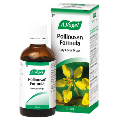 Pollinosan Formula Hey Fever Drops - Natural relief for hay fever, allergic rhinitis, and asthma symptoms.