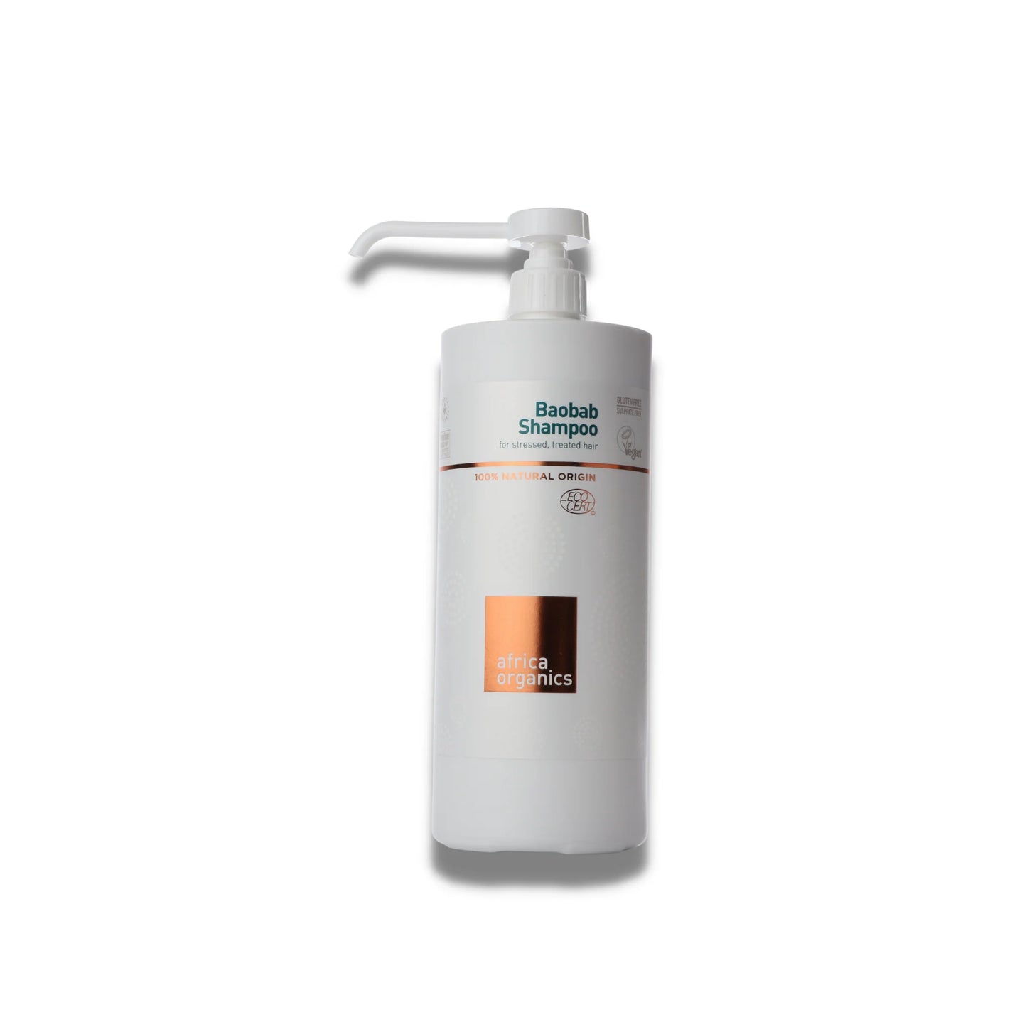 Baobab Shampoo, featuring sustainably harvested Baobab fruit extract for nourished, hydrated hair