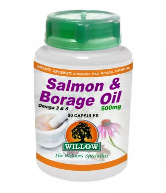 Salmon & Borage Oil [Omega 3,6] 500mg