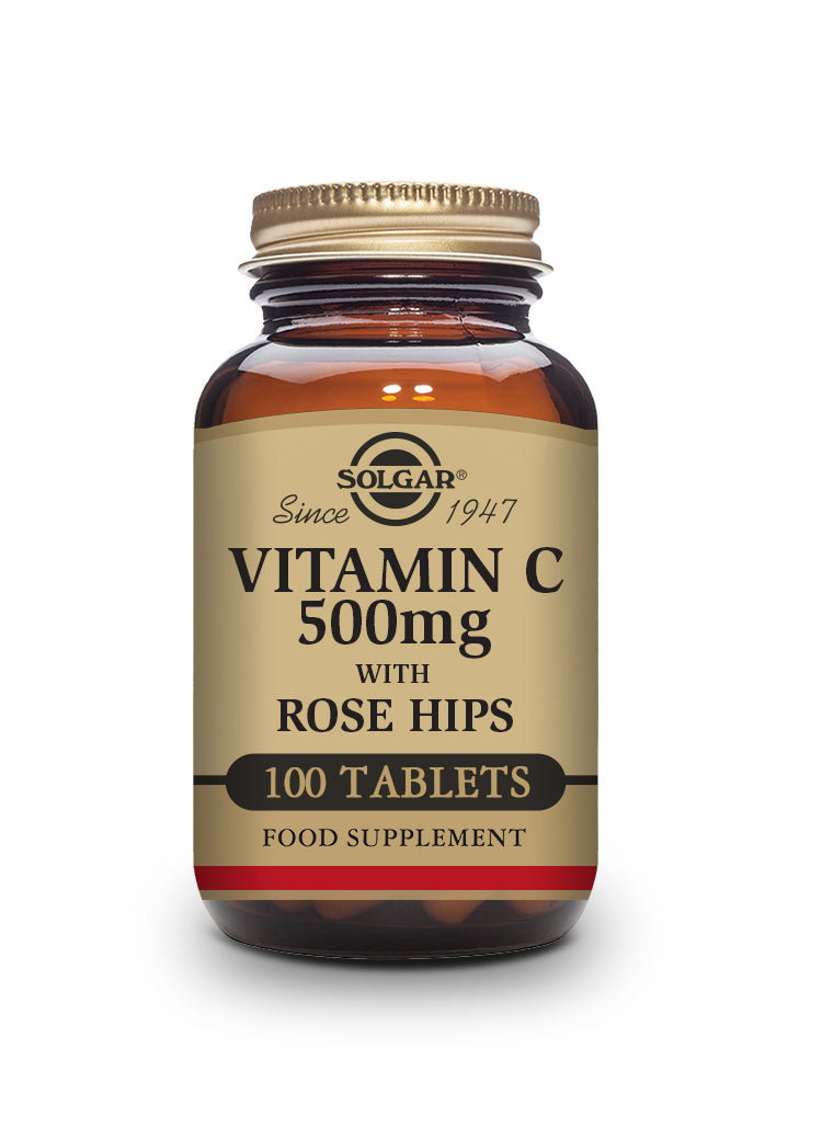 Vitamin C 500mg with Rose Hips